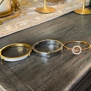 Michael Kors 3-set bracelet bundle